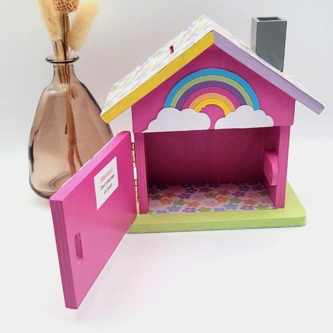 tirelire bois enfant