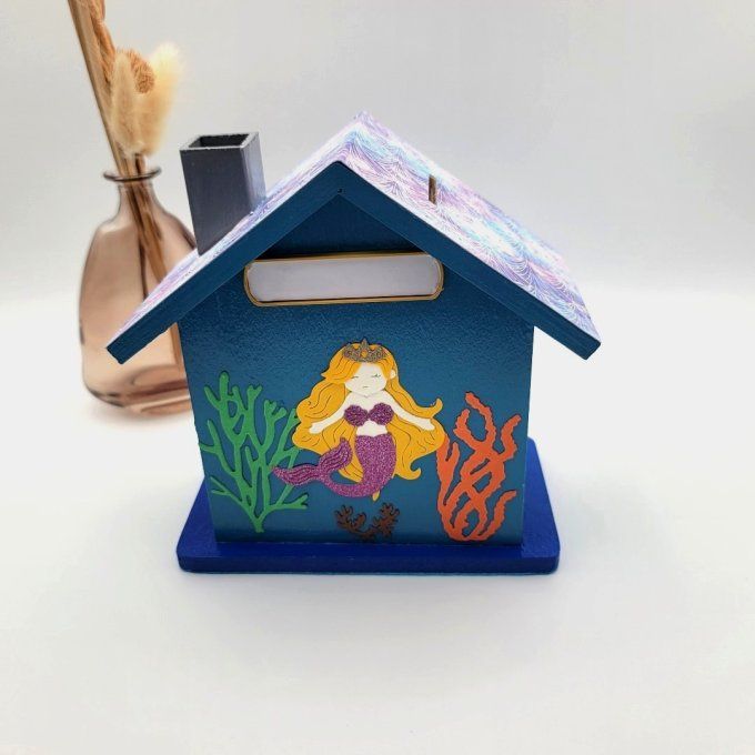 tirelire bois enfant