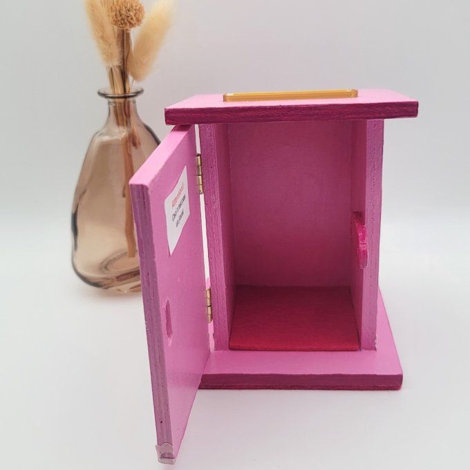 tirelire bois enfant