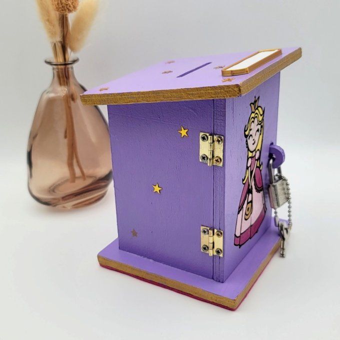 tirelire bois enfant