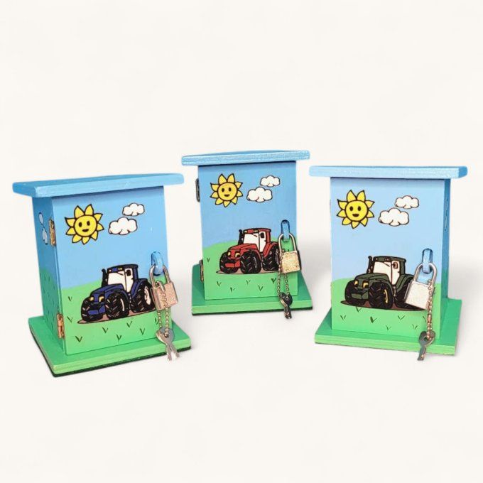 tirelire bois enfant