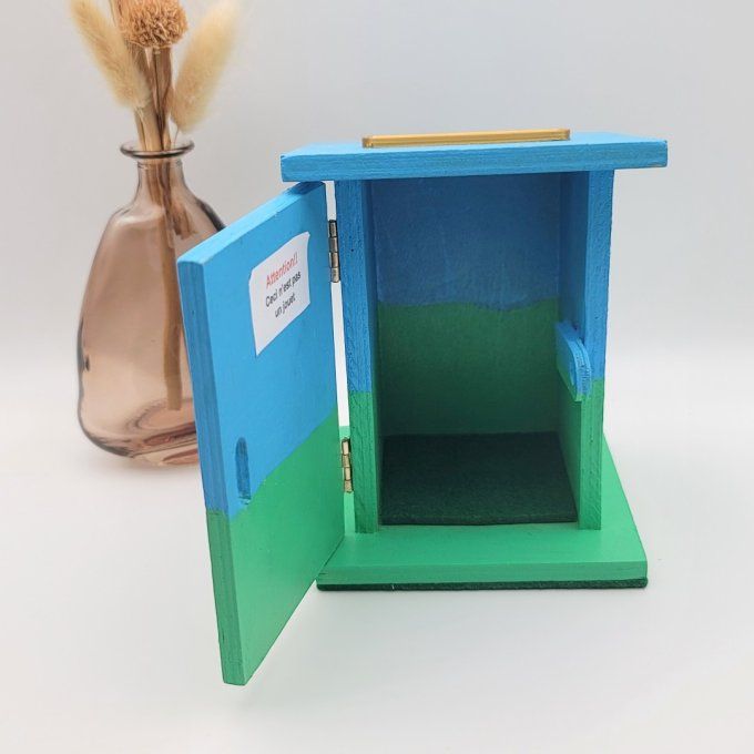 tirelire bois enfant