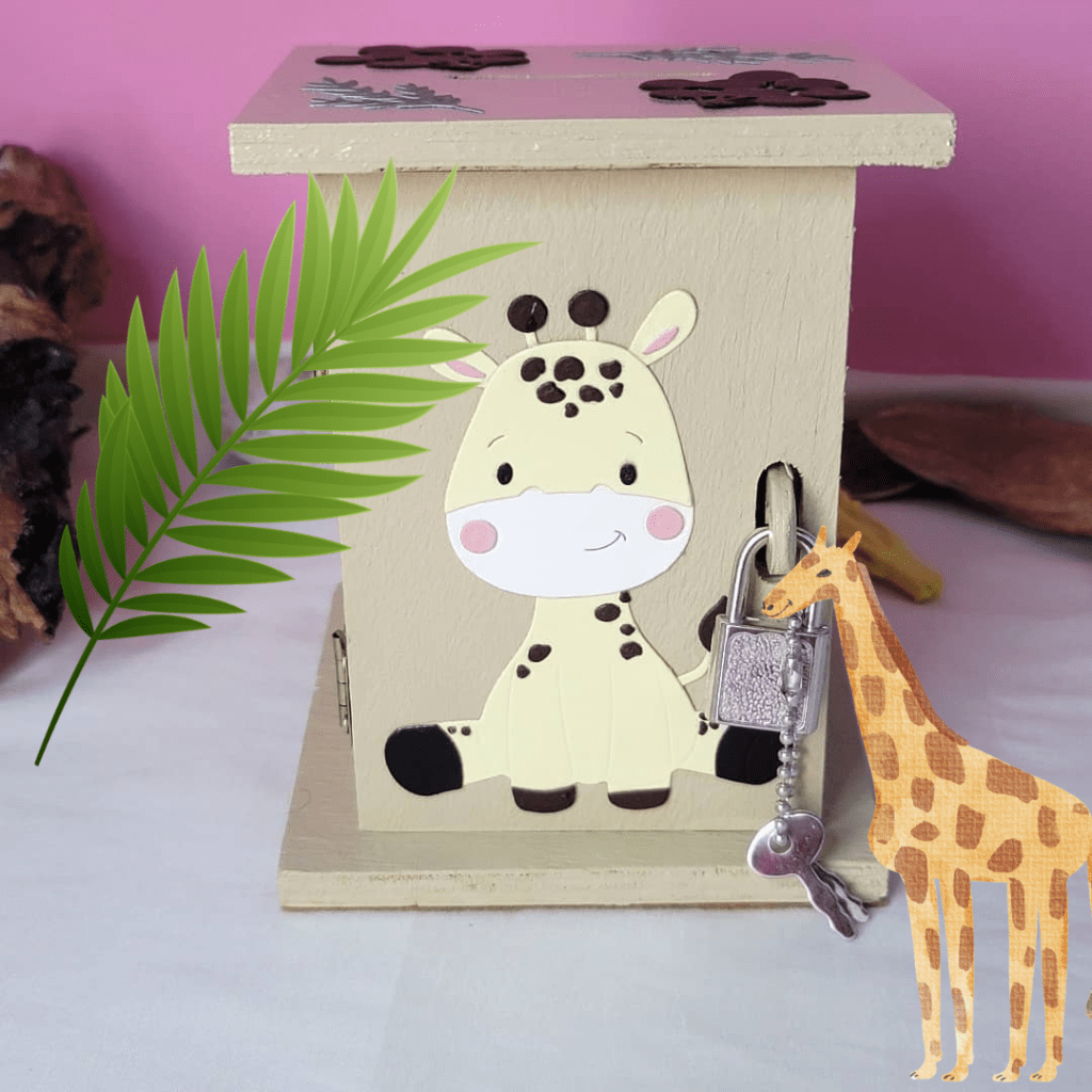 Tirelire girafe